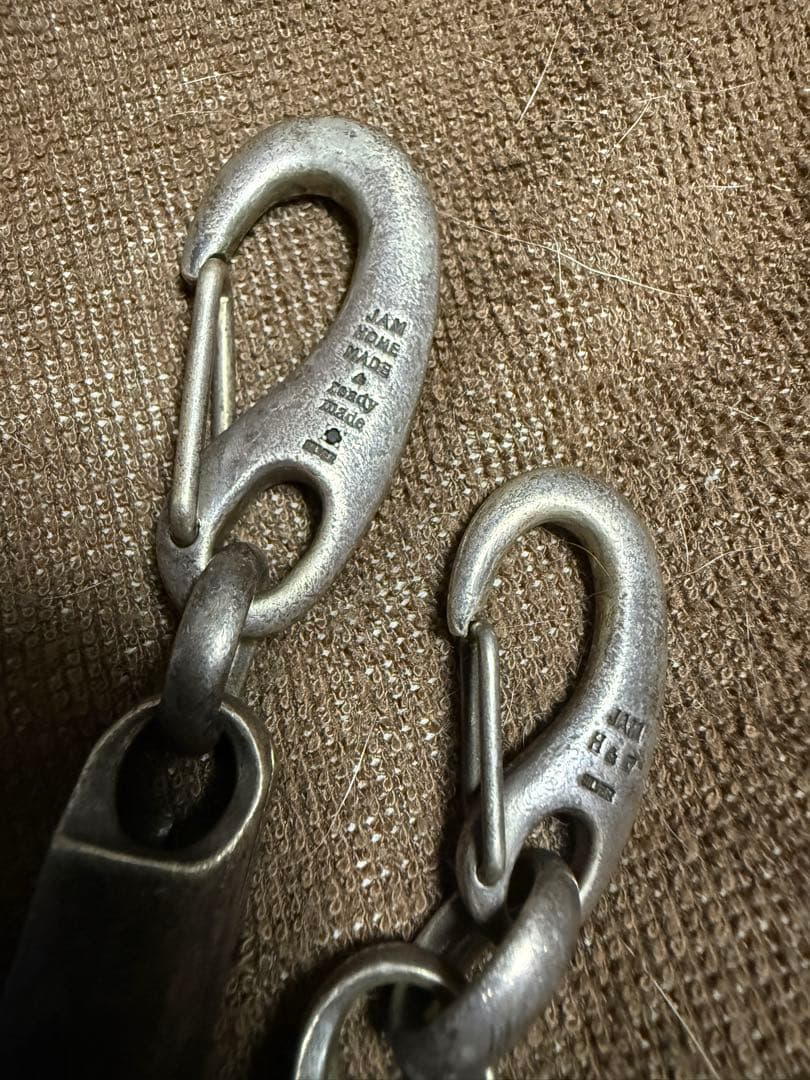 ジャムホームメイド　ウォレットチェーン シルバー AB型　ボールチェーン