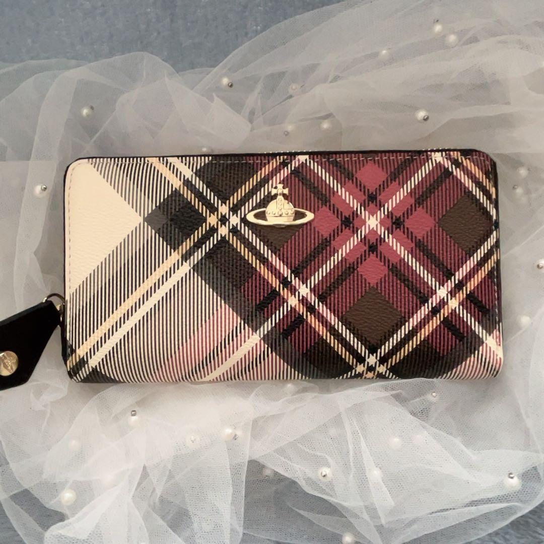 Vivienne Westwood チェック柄長財布