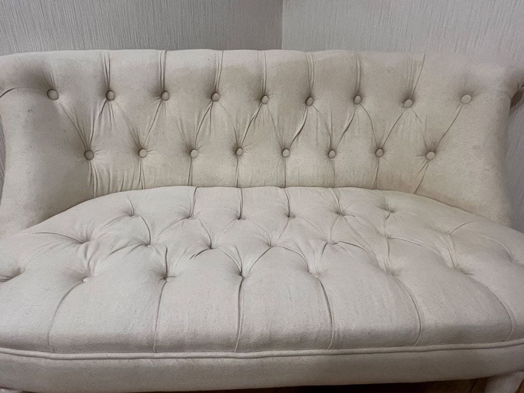 ラムズゲイト 2人がけソファ　リネンアイボリー