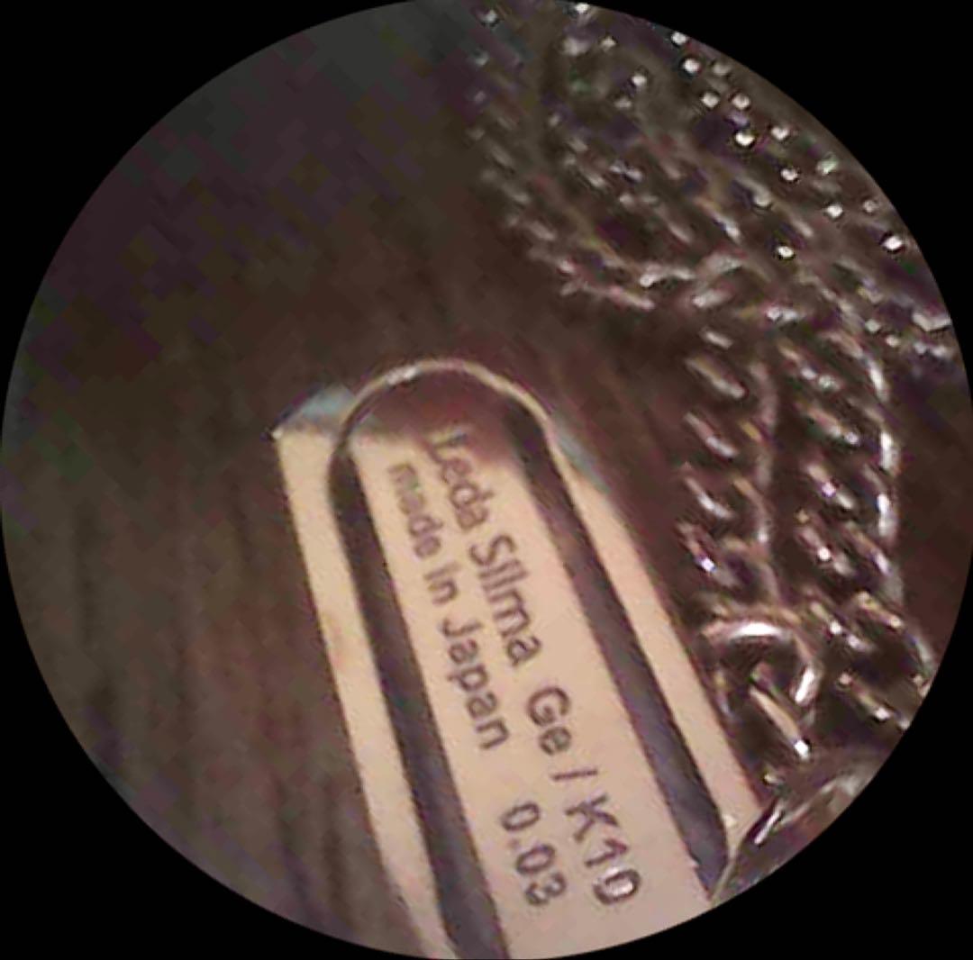 Leda SILMA レダシルマ ネックレス 10金 ゲルマニウム 15g