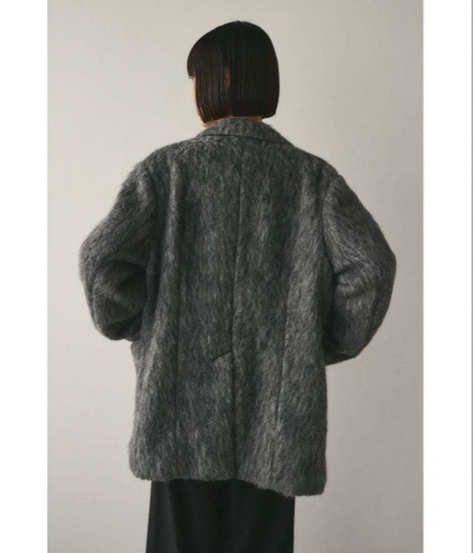 STYLEMIXER シャギーテーラードジャケット　グレー