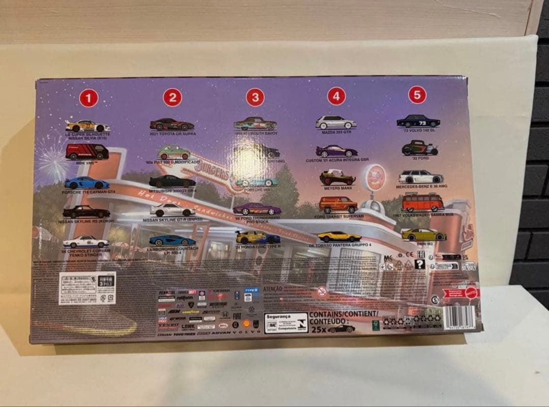 新品未開封 ホットウィール ブールバード 25カー ファクトリーセット