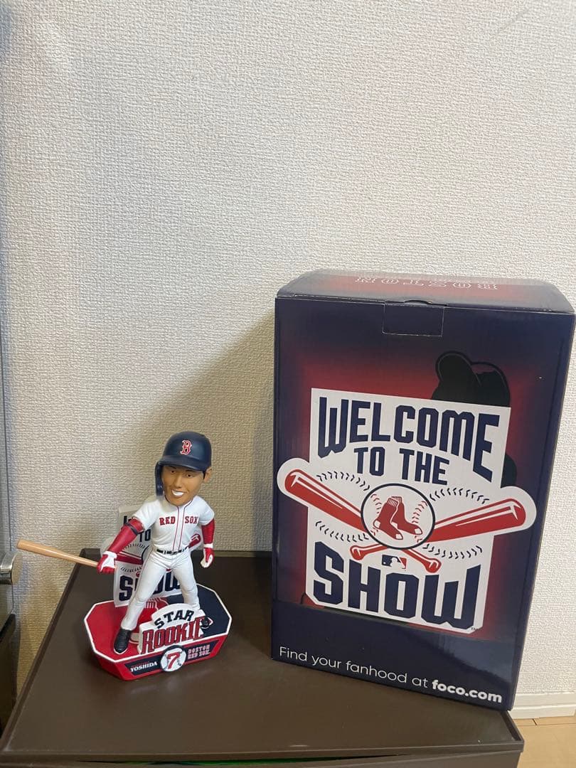 ボストン・レッドソックス 吉田選手 ボブルヘッド FOCO製。96体限定版