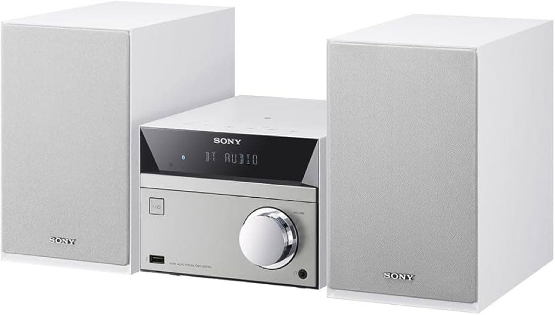 SONY Bluetooth ステレオミニコンポ hcd-sbt40 ホワイト
