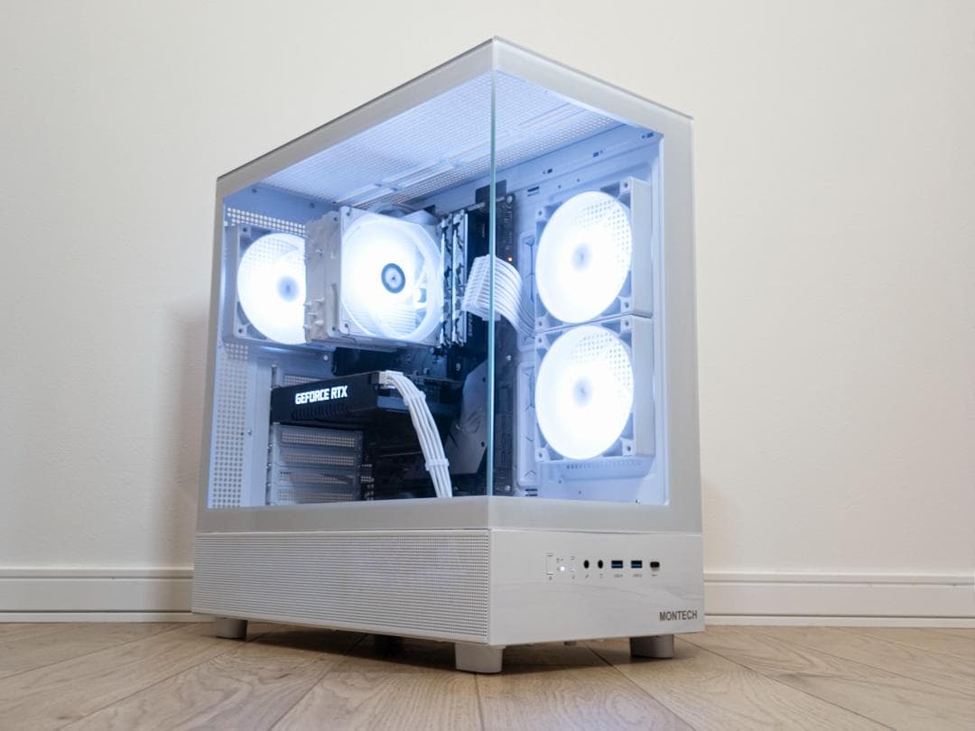 白ゲーミングPC RTX2060 / i5-9400 / NVMe512GB