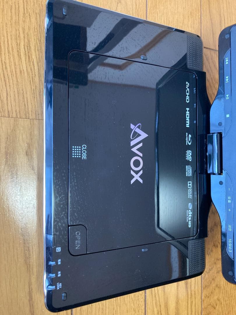 AVOX 10インチポータブルBDプレーヤー APBD-1080HK