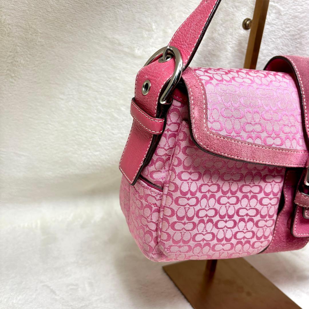 バッグ Coach One Shoulder Handbag pink soho