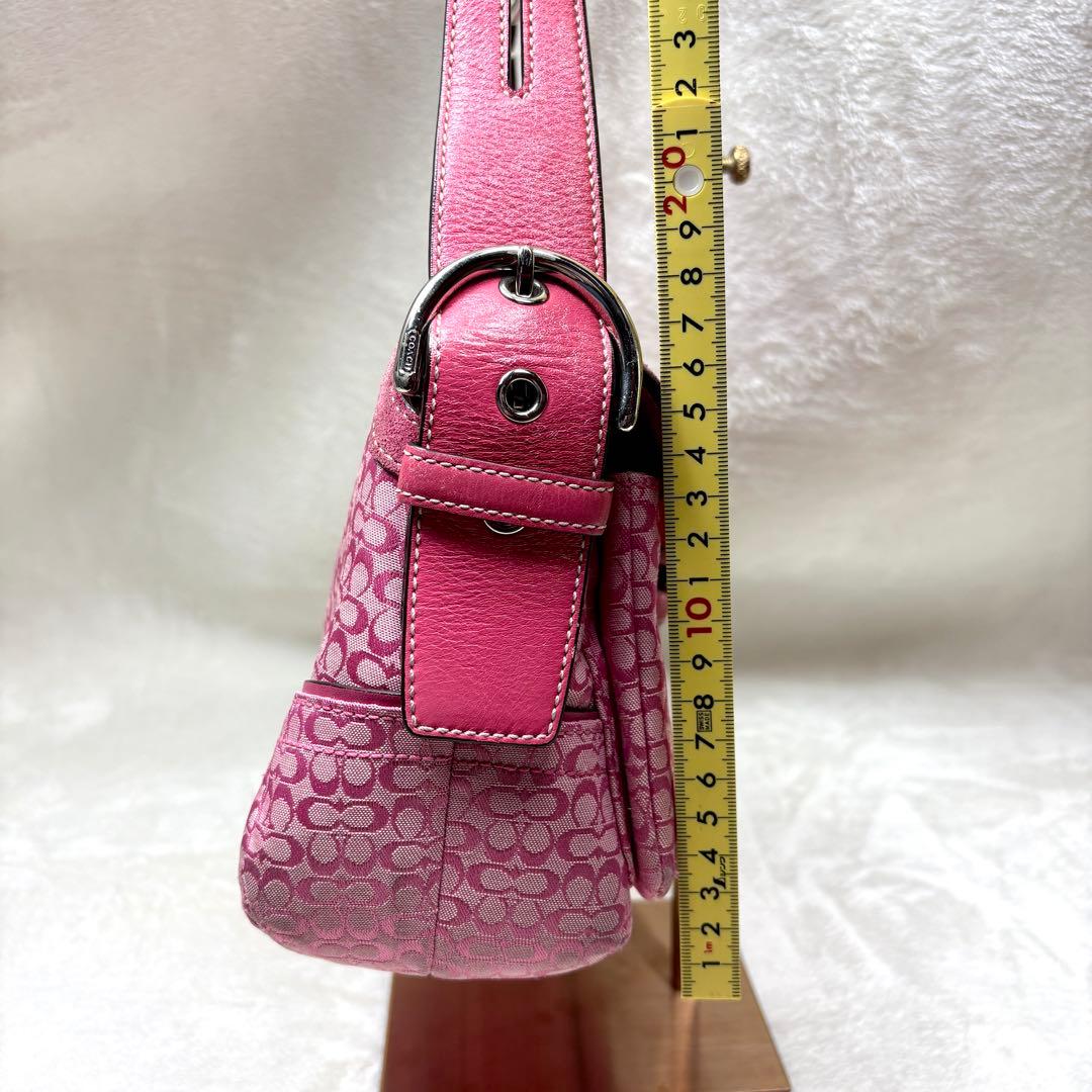 バッグ Coach One Shoulder Handbag pink soho