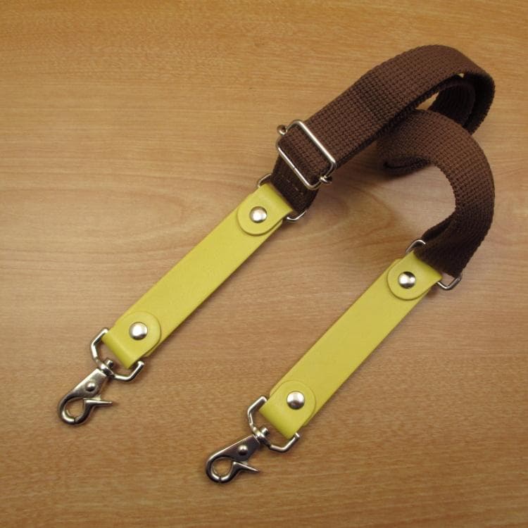 【特別価格】 手染めイエロー　６丁差し　本革シザーケース　SCA-53/NYC