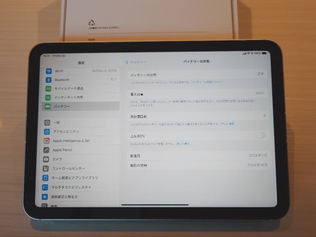 iPad本体 Apple iPad mini 128GB Wi-Fi + Cellular