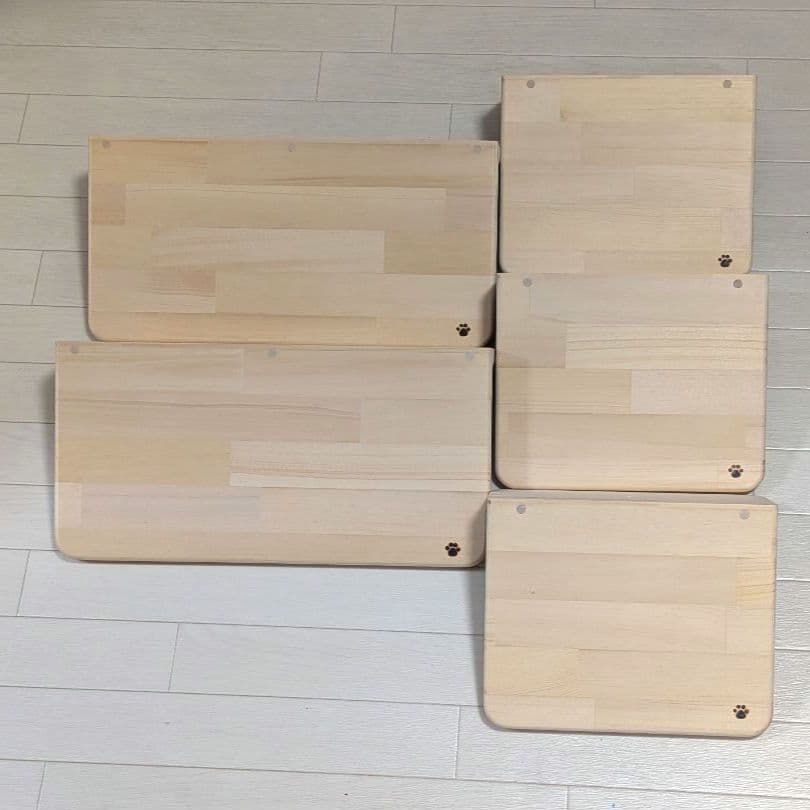 No17 pino様オーダー品　キャットステップ　パイン材　ハンドメイド