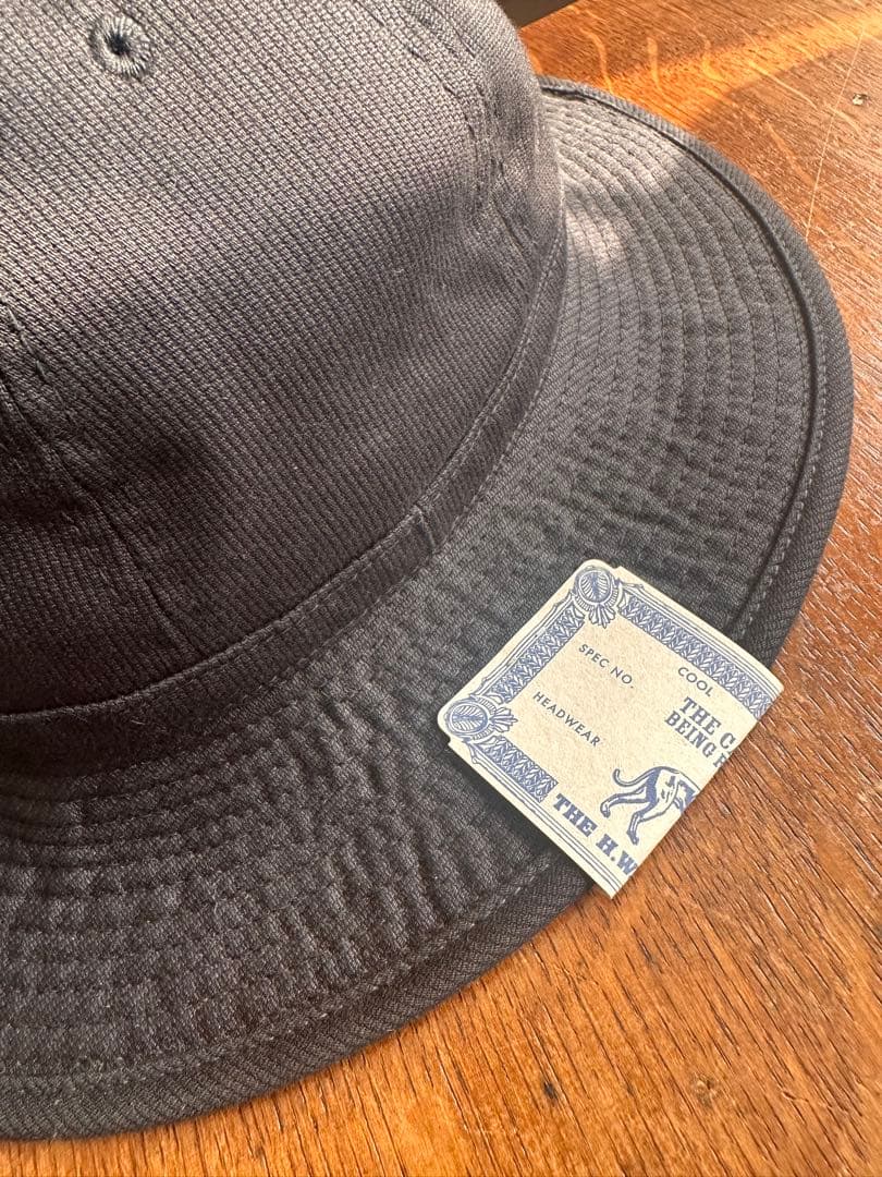 H.W. DOG & CO. FATIGUE HAT ブラック 38 完売品