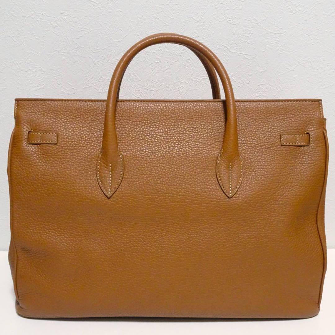 ACATE OSTRO-S シュリンクレザー フラップ ボストンバッグ20.3万