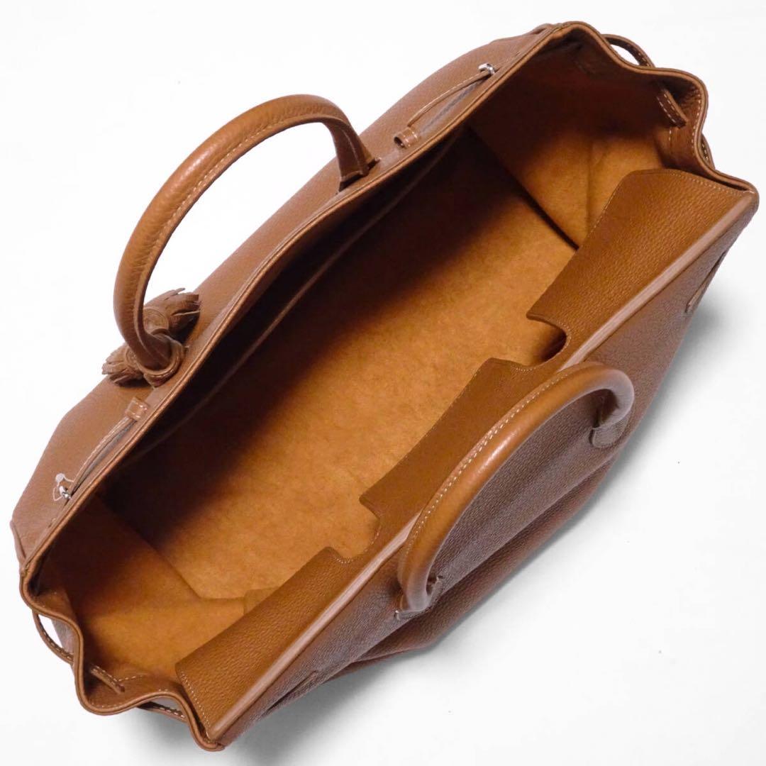 ACATE OSTRO-S シュリンクレザー フラップ ボストンバッグ20.3万