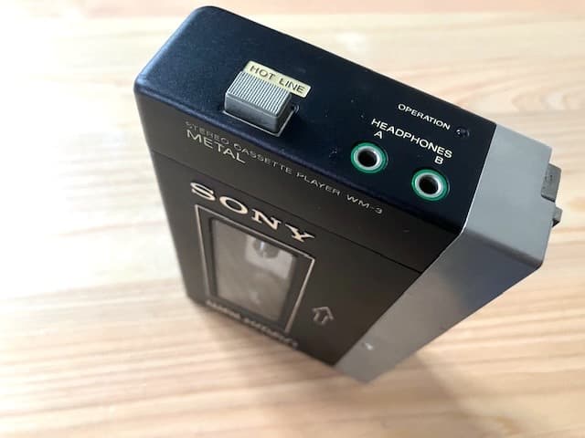 超希少美品 高音質 整備済完全動作品 SONY WM-3 新品ヘッドホン付