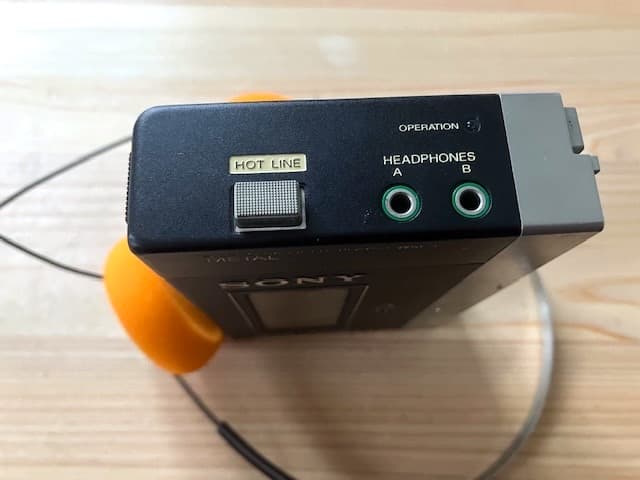 超希少美品 高音質 整備済完全動作品 SONY WM-3 新品ヘッドホン付