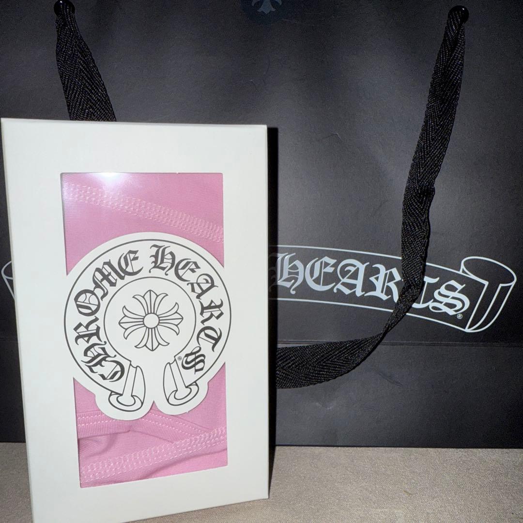 クロムハーツ ボクサーパンツ　Mピンク　新品未使用　ショートパンツ