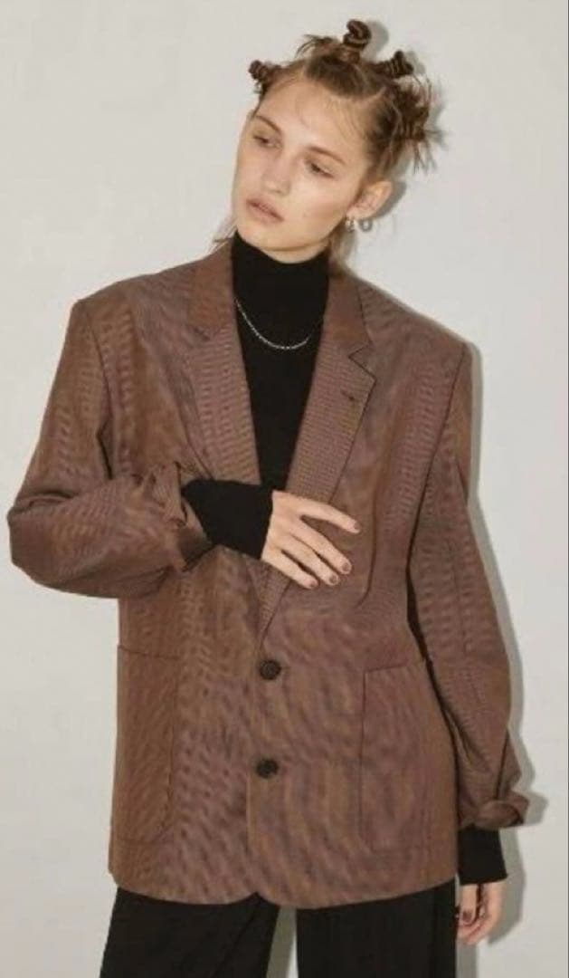 ジャケット・アウター TODAYFUL Houndstooth Wool Jacket 38