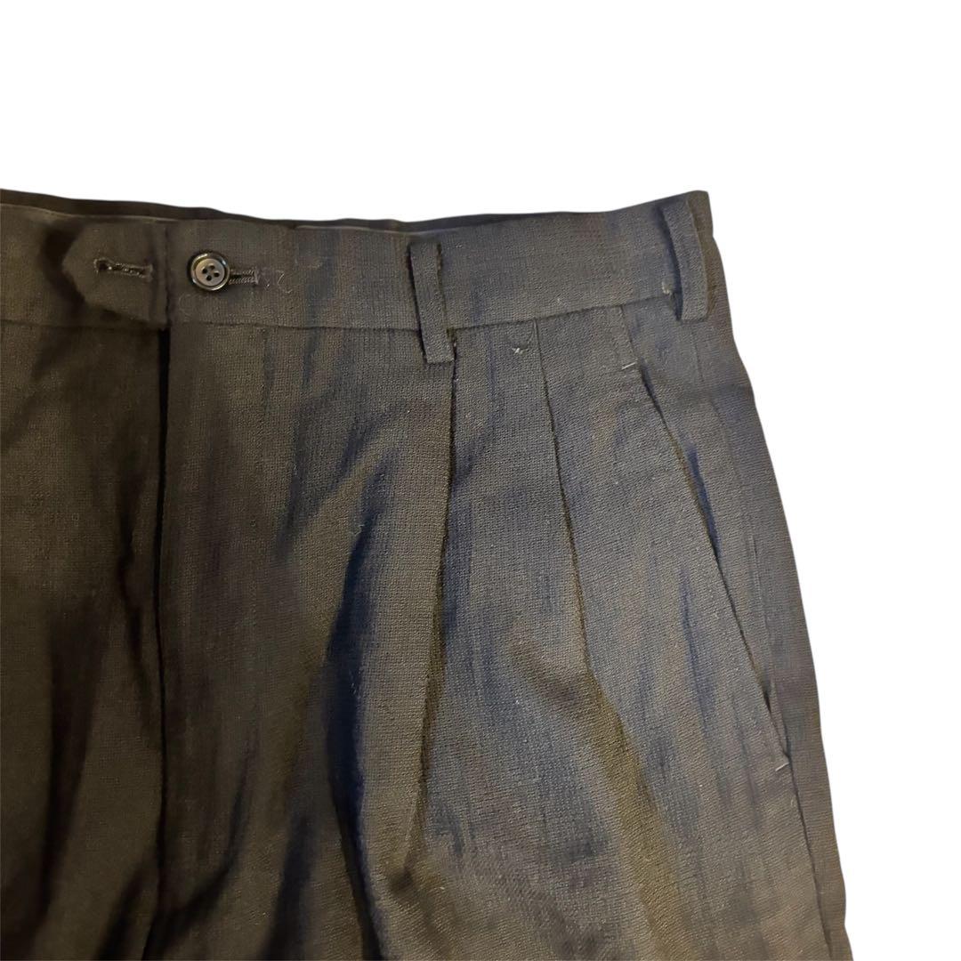 コムデギャルソンオム HOMME スラックス ブラック 90s 田中オム ワイド