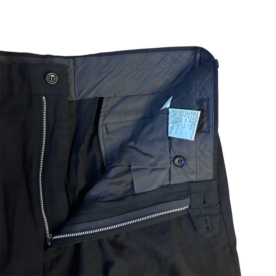 コムデギャルソンオム HOMME スラックス ブラック 90s 田中オム ワイド