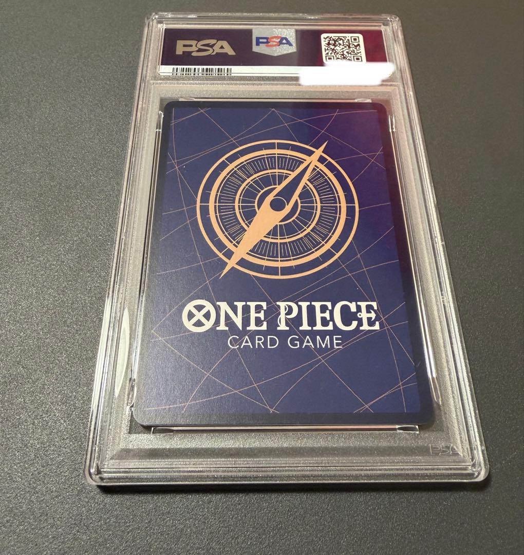 【PSA9】モンキー・D・ルフィ 3周年SEC SP OP5-119 銀背景