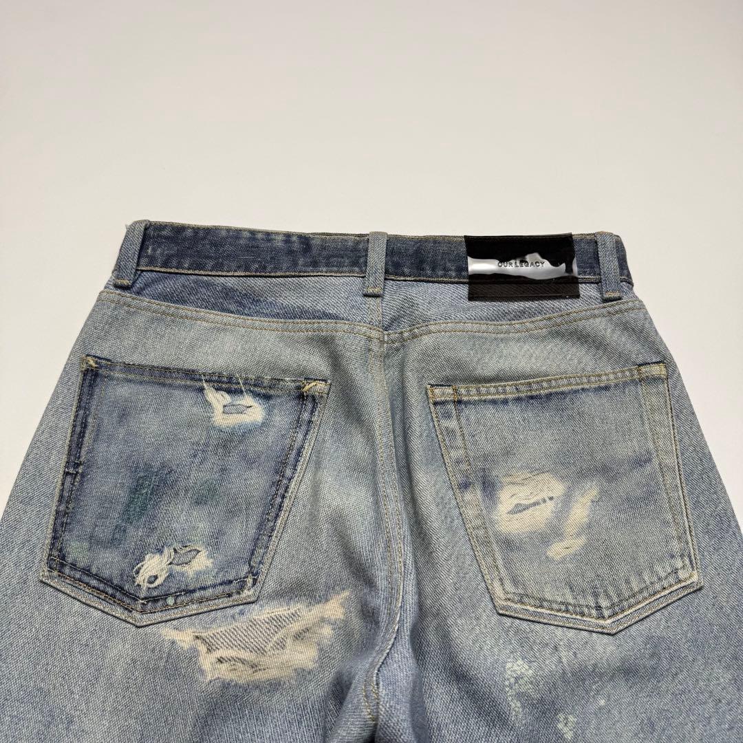 パンツ 25SS Our legacy Full cut print denim