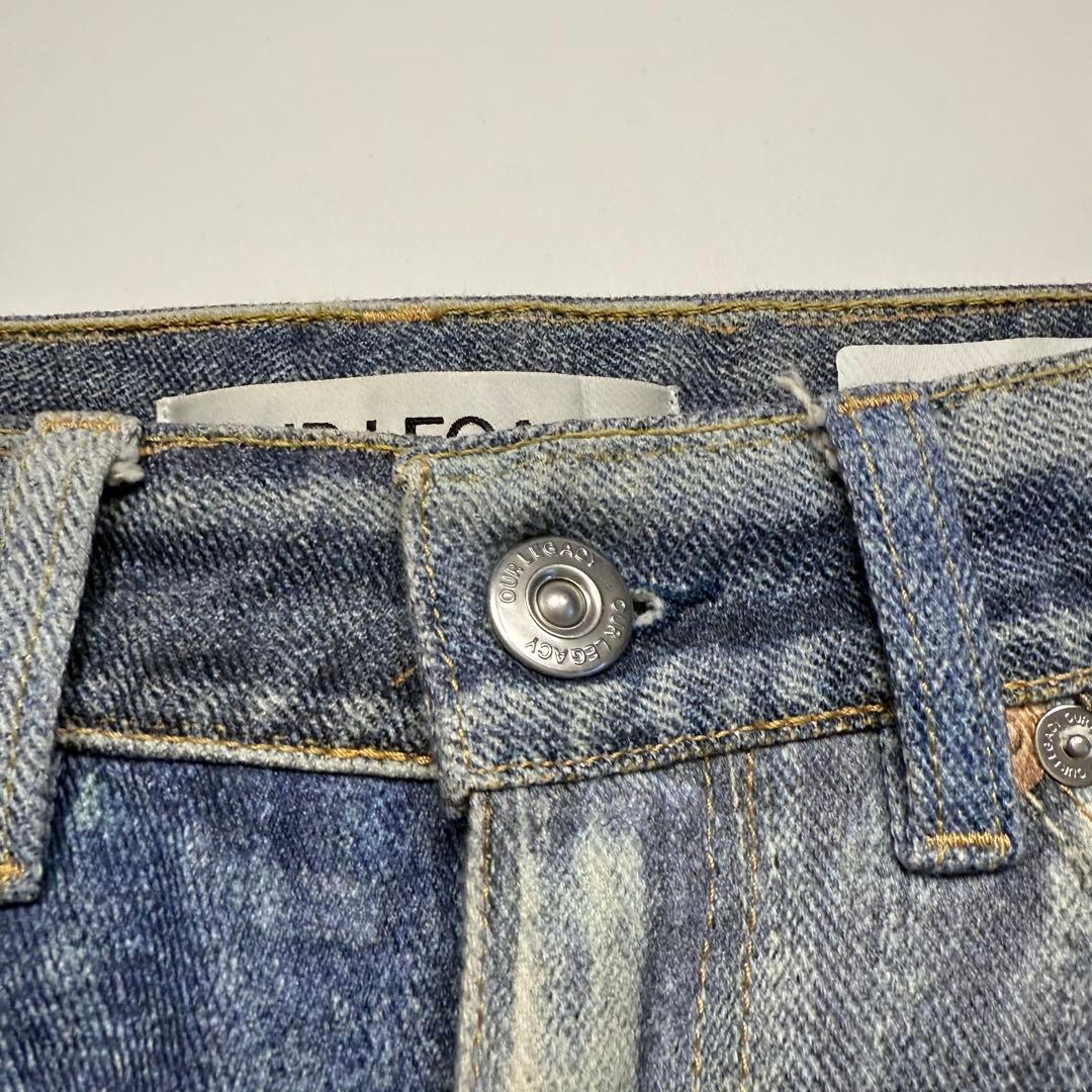 パンツ 25SS Our legacy Full cut print denim