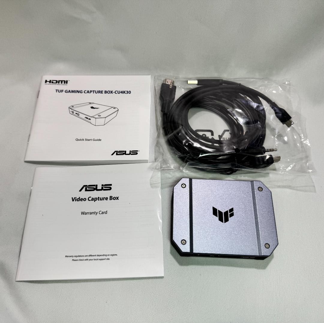 ASUS TUF GAMING キャプチャーボード CU4K30