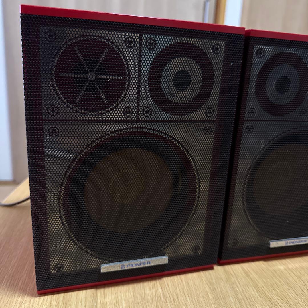 美品 激レア パイオニア スピーカー CS-C3 (RD)