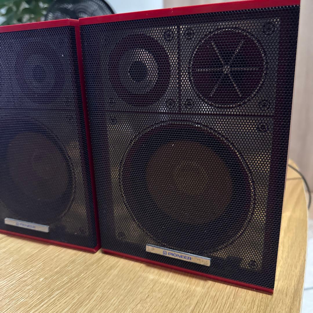 美品 激レア パイオニア スピーカー CS-C3 (RD)