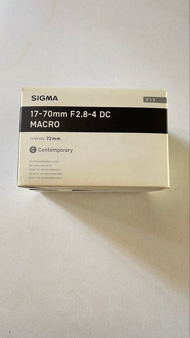 SIGMA 17-70mm F2.8-4 DC ズームレンズ