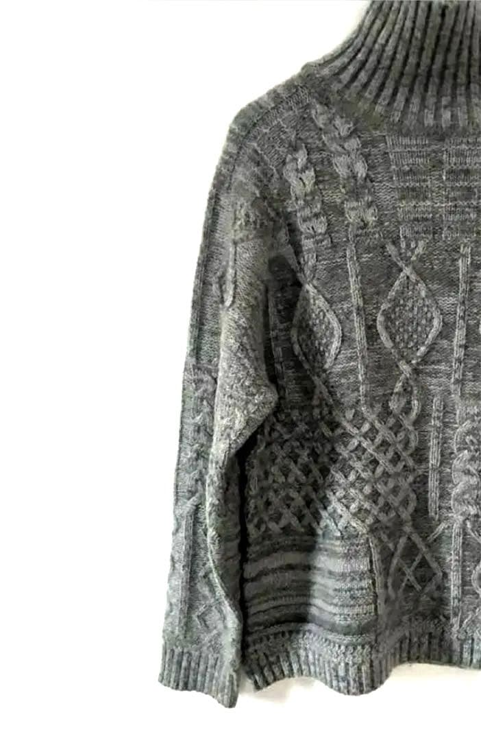 ロンハーマン別注bukhtタートルネックニット【ラム.モヘア.ウールミックス】L