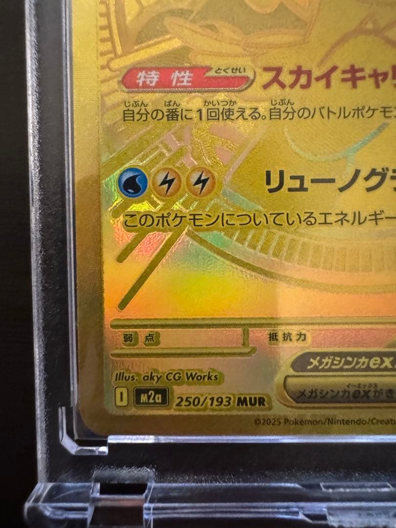 メガカイリューEX ポケモンカード　MUR