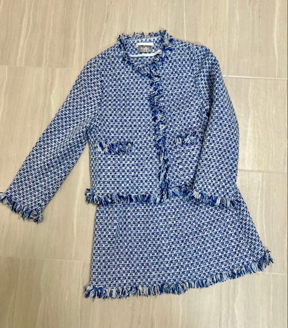 イルグッフォ　フォーマル ツイード ジャケット スカート セット　卒園式　入学式