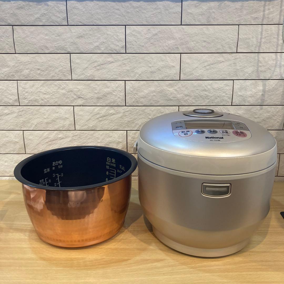 河*村様 ナショナル　ジャー炊飯器　SR-TG18E-N 未使用【T21225】