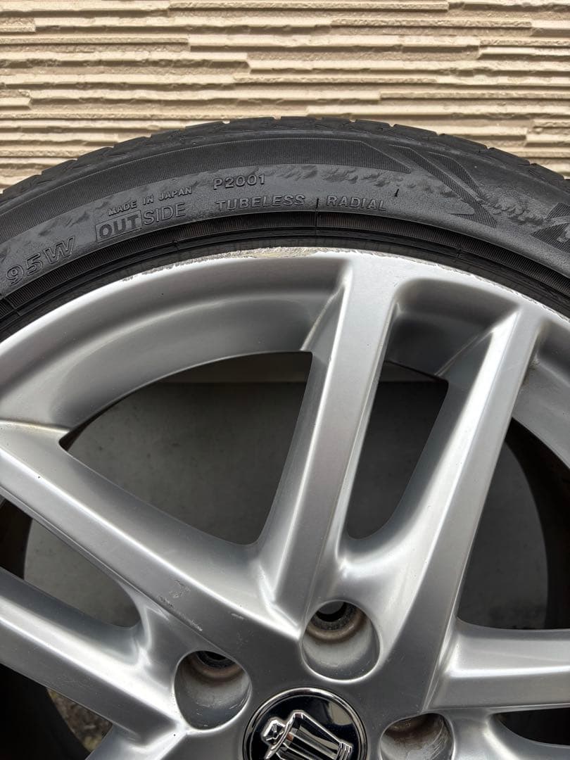 200系クラウンアスリート　純正　タイヤホイールセット　18インチ