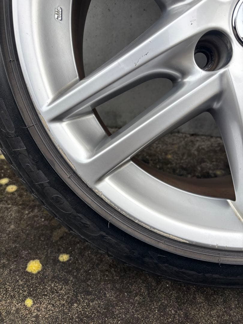 200系クラウンアスリート　純正　タイヤホイールセット　18インチ