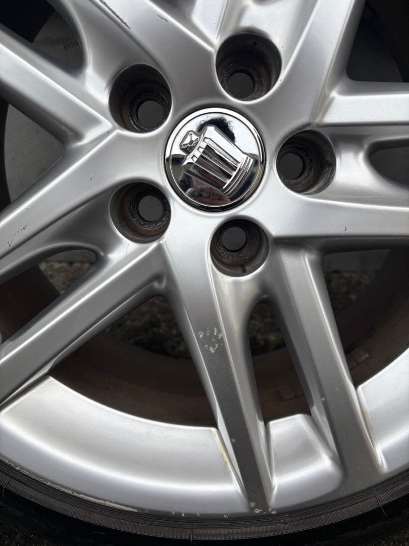 200系クラウンアスリート　純正　タイヤホイールセット　18インチ