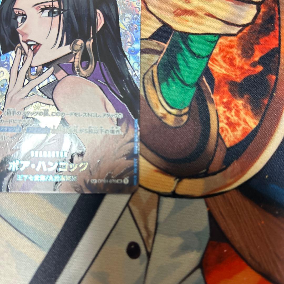 ワンピースカード　ボアハンコック　sp sr スペシャルカード　青