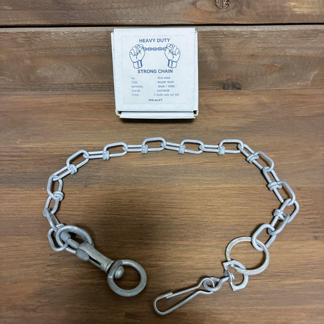 PEEL&LIFT ウォレットチェーン 藤原ヒロシ着用 GALVANIZE