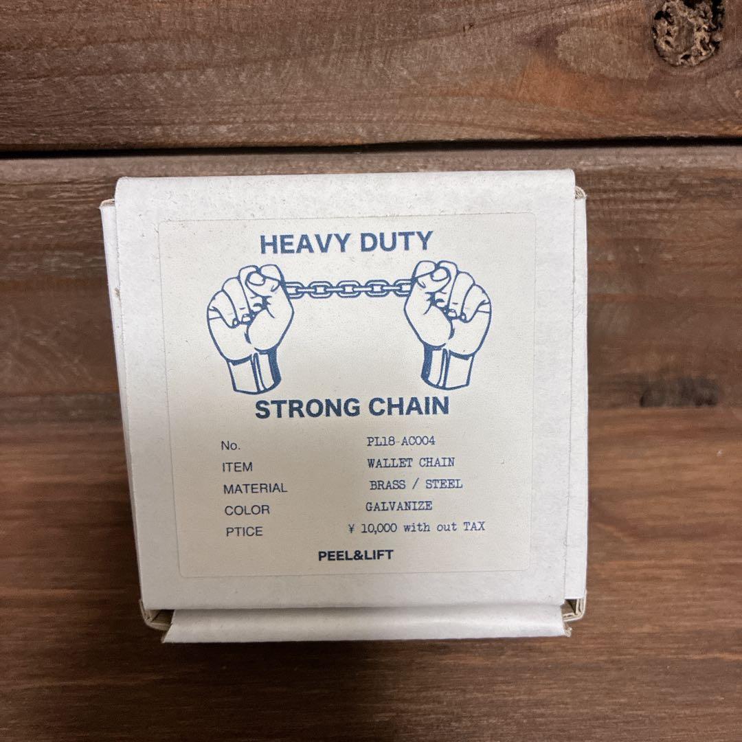 PEEL&LIFT ウォレットチェーン 藤原ヒロシ着用 GALVANIZE