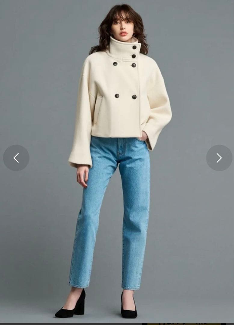 まめ！ピーコートuncrave STANDARD キャメル定価34980円