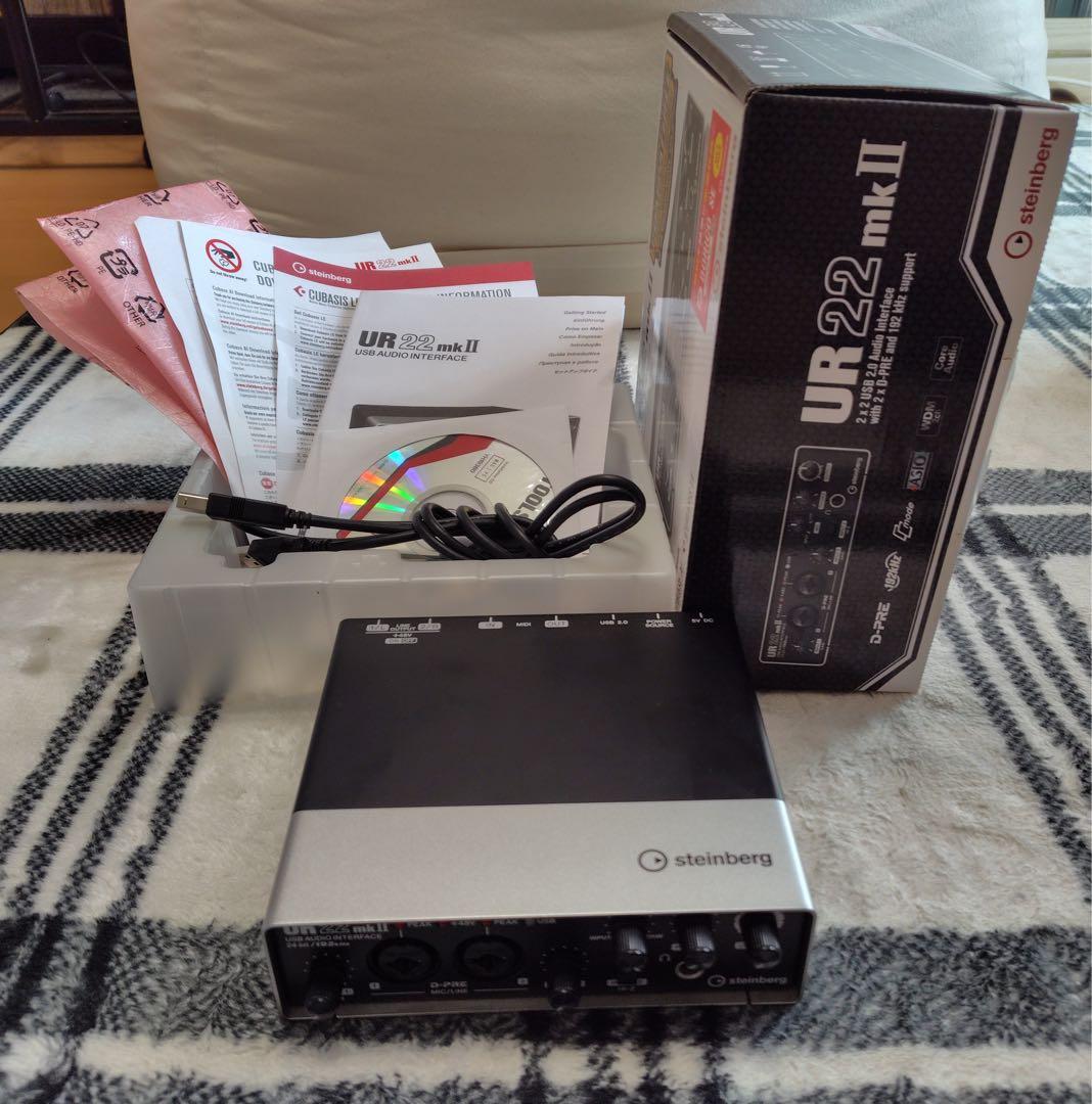 UR22mkII オーディオインターフェイス