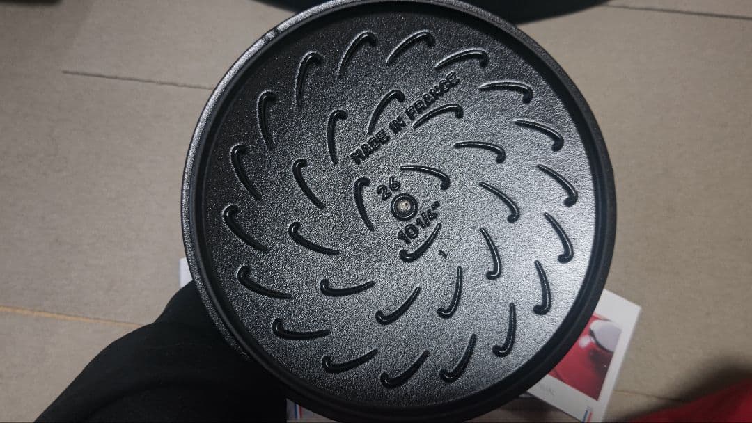 シ*リ様 ストウブ ブレイザーソテーパン 26㎝ ブラック