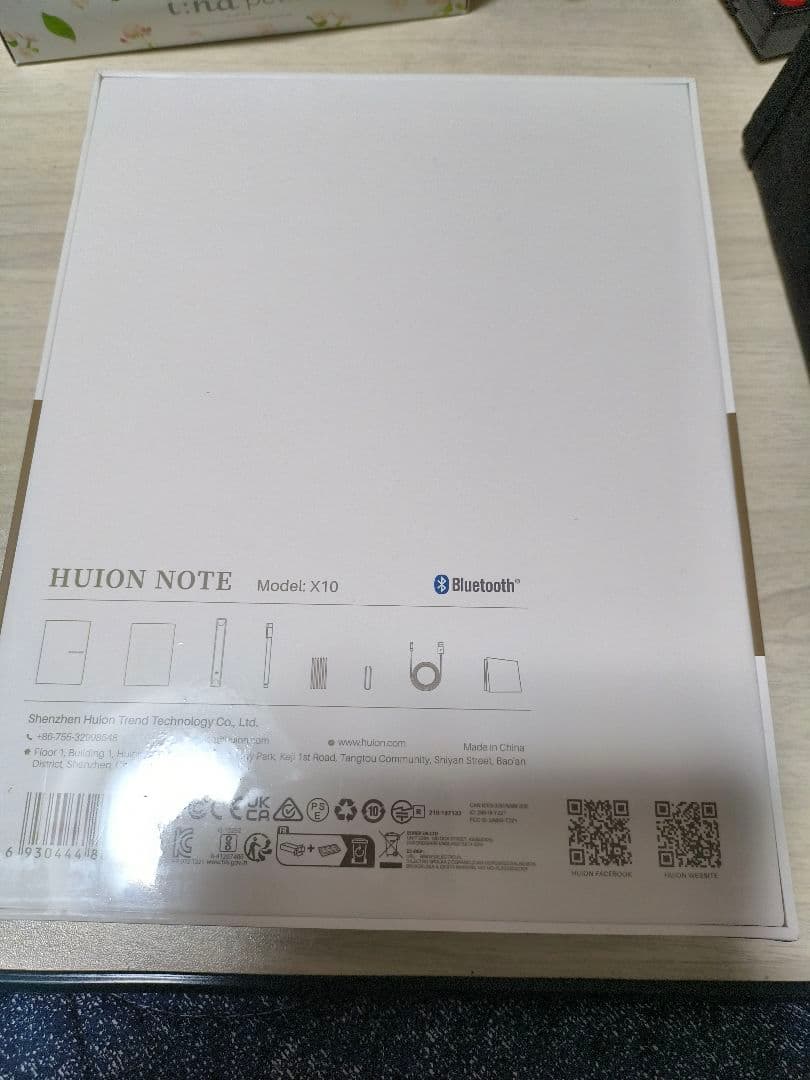 HUION NOTE X10 ペンタブレット デジダルスマートノート