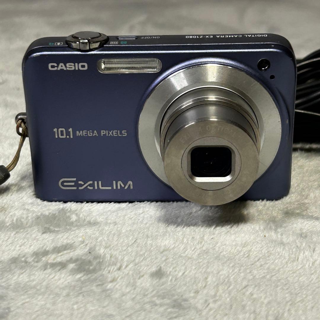 【希少ブルー】CASIO EXILIM EX-Z1080 オールドコンデジ
