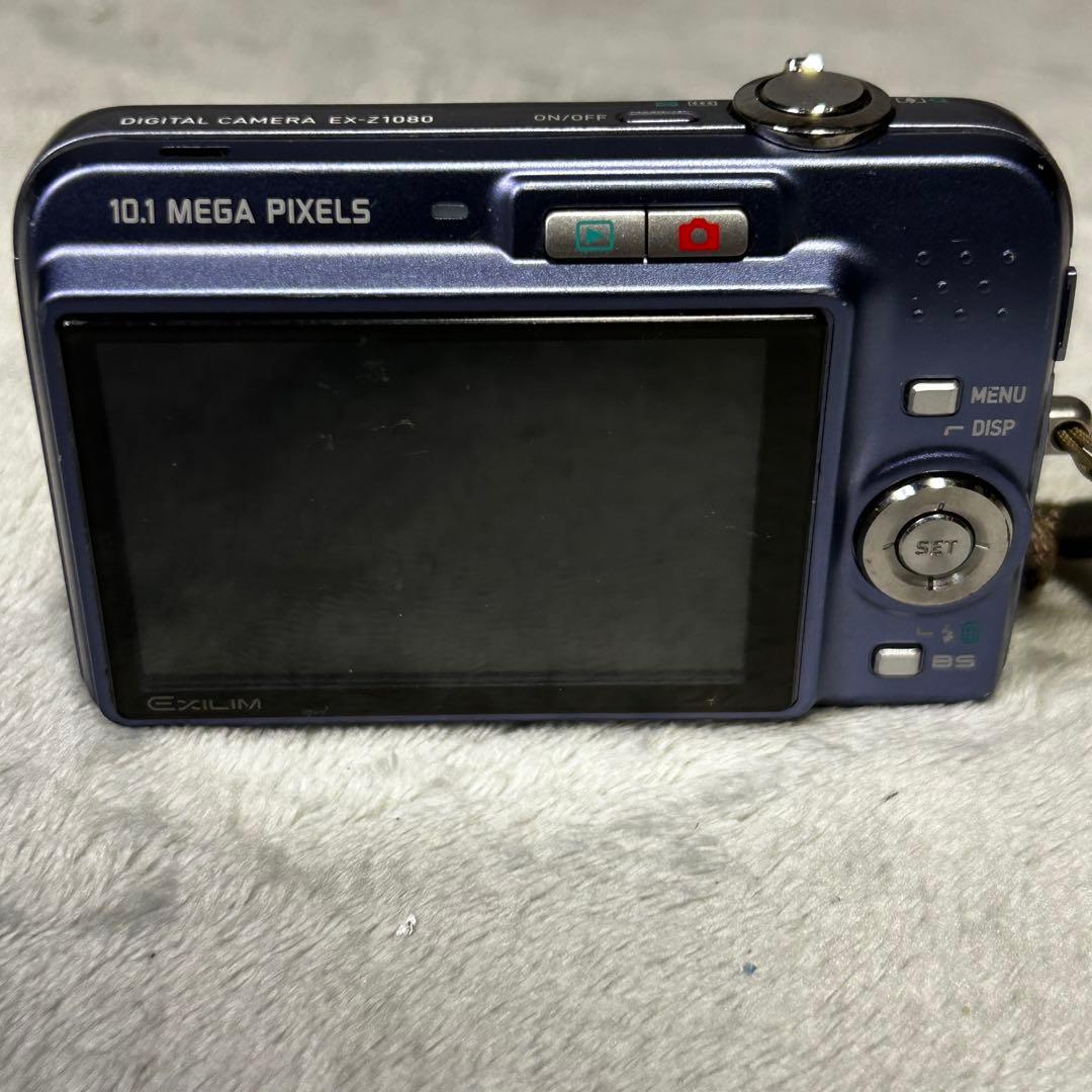 【希少ブルー】CASIO EXILIM EX-Z1080 オールドコンデジ