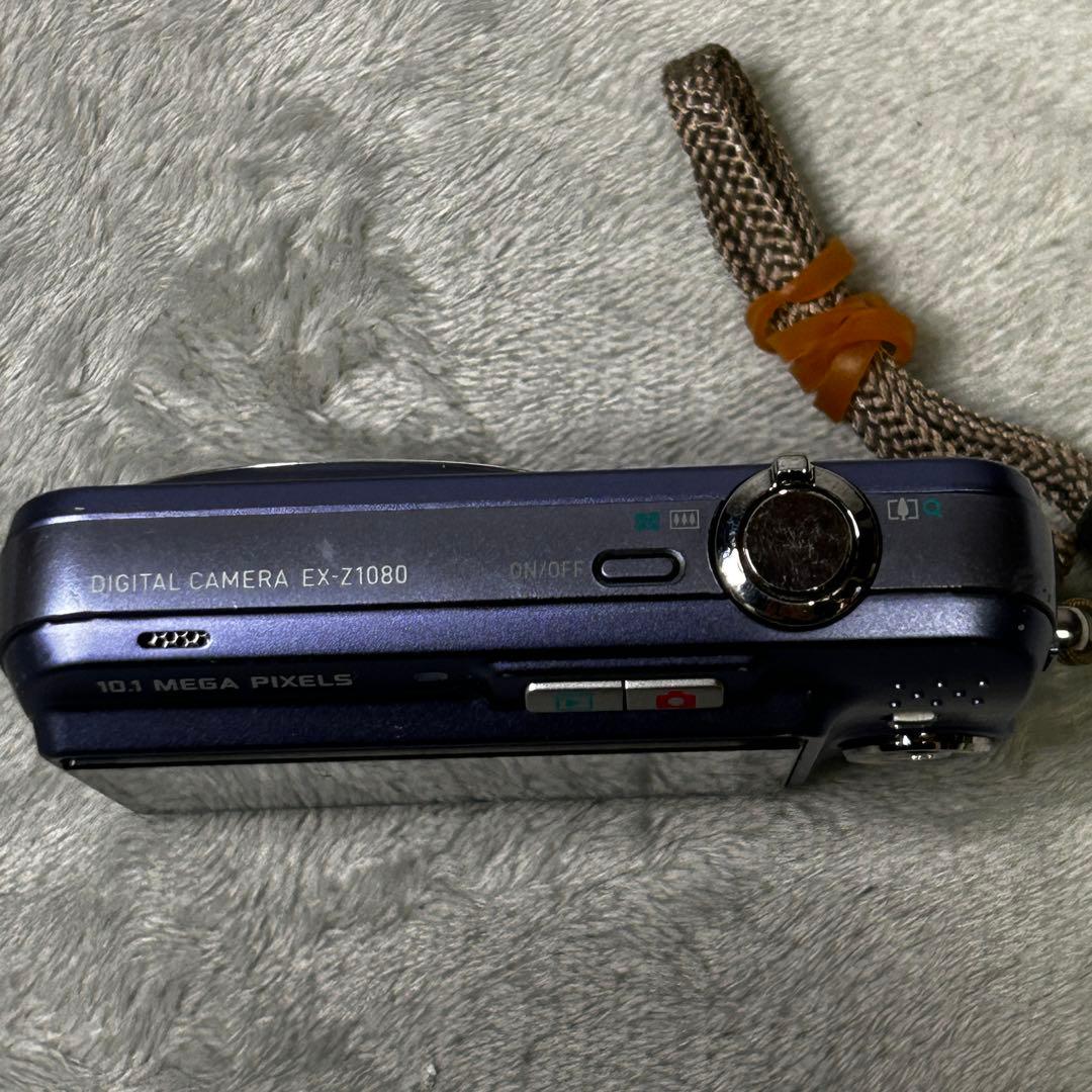 【希少ブルー】CASIO EXILIM EX-Z1080 オールドコンデジ