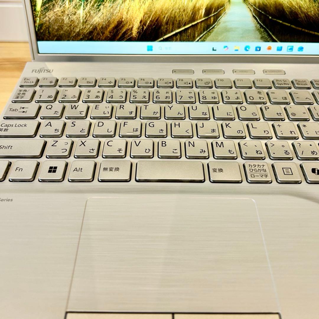 【ほぼ新品】富士通LIFEBOOK AH450 Office2024付