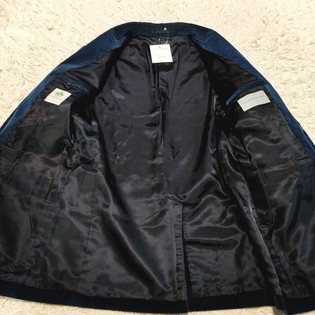 トゥモローランド セットアップ スーツ ネイビー コットン イタリア製生地 希少